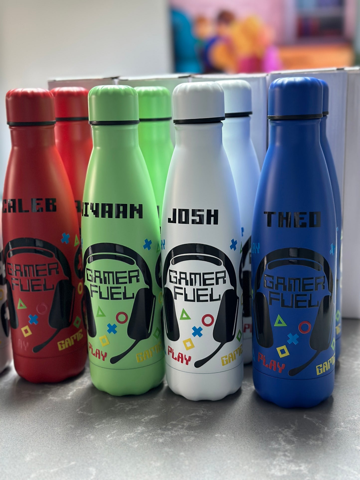 Gamer Bowling Water Bottle